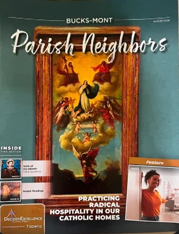 Bucks-Mont Parish Neighbors magazine cover